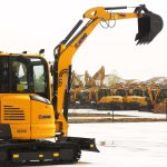 Гусеничный мини-экскаватор XCMG XE35U-thumbnail-0