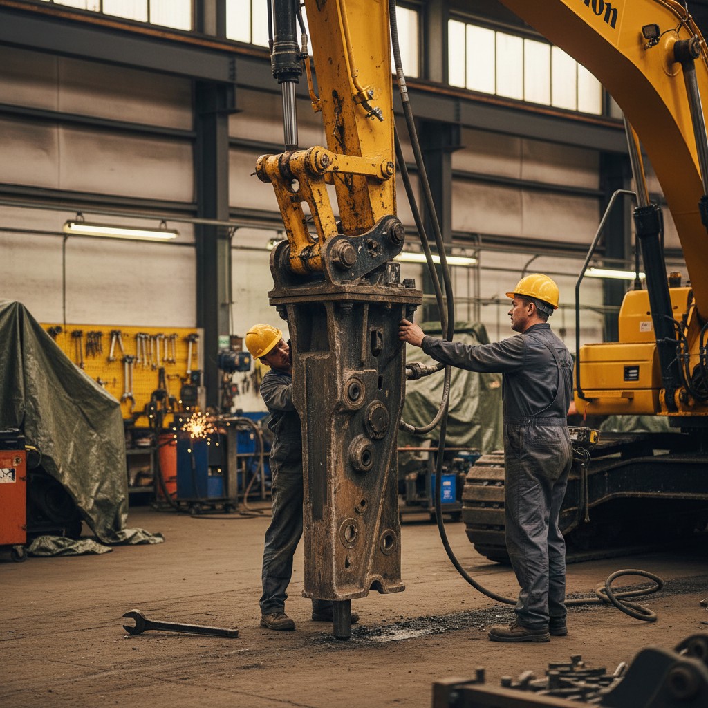 Установка навесного оборудования