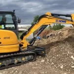 Гусеничный мини-экскаватор XCMG XE55U-thumbnail-7
