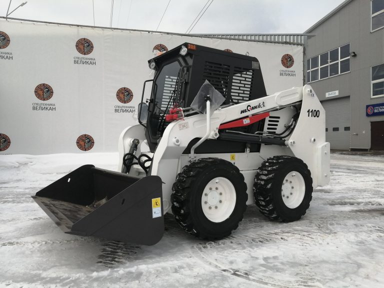 Мини-погрузчик с бортовым поворотом WECAN WT-1100