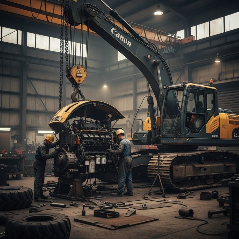 Ремонт экскаваторов