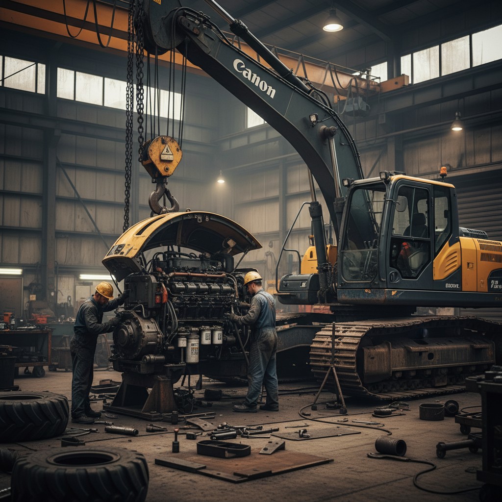 Ремонт экскаваторов