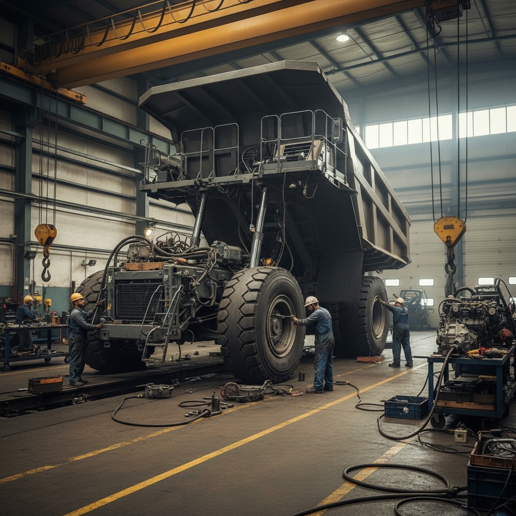 Ремонт самосвалов
