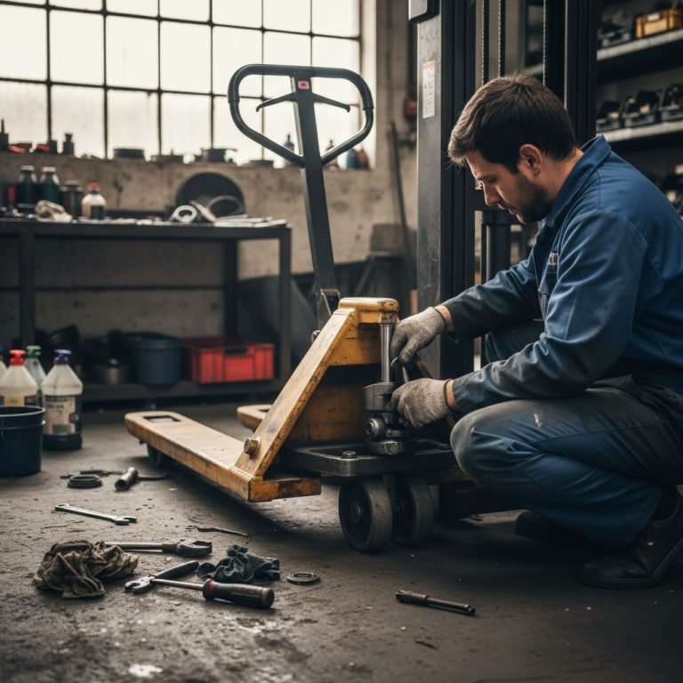 Ремонт гидравлических тележек (рохли)