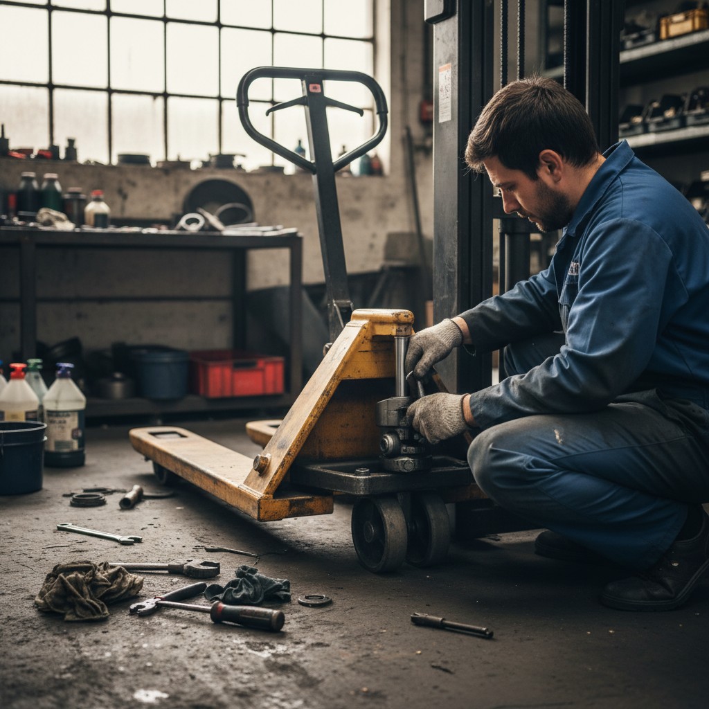 Ремонт гидравлических тележек (рохли)