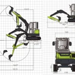 Гусеничный мини-экскаватор Zoomlion ZE35GU-thumbnail-2