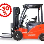 Электрический вилочный погрузчик NOBLELIFT FE4P20N  2/5000/FFL/SS/Li-ion 48V/412Ah/Solid-thumbnail-0