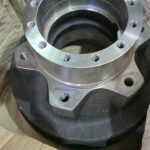 Барабан тормозной (со ступицей) Doosan D15S-5 (NL / NM) (A383326) (Оригинал)-thumbnail-0