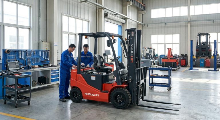 Ремонт вилочных погрузчиков  Noblelift
