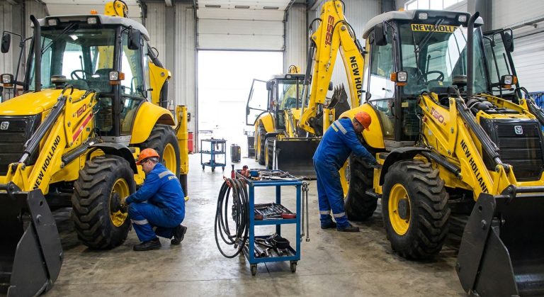 Ремонт Экскаваторов погрузчиков New Holland в Пензе
