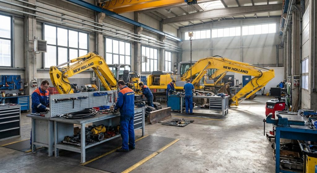 Ремонт экскаваторов New Holland в Пензе