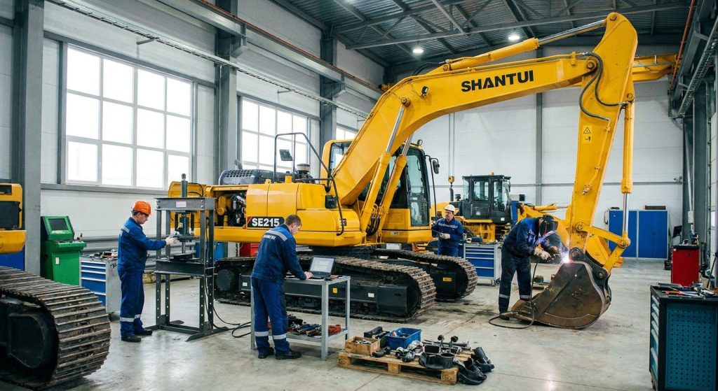 Ремонт экскаваторов Shantui в  Пензе