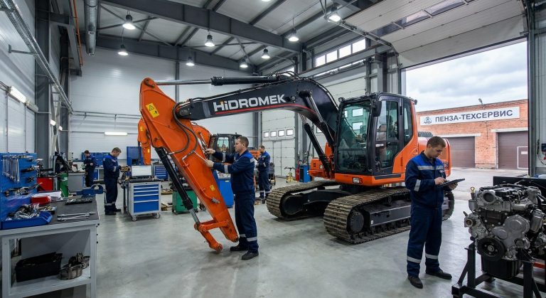 Ремонт экскаваторов HIDROMEK в  Пензе