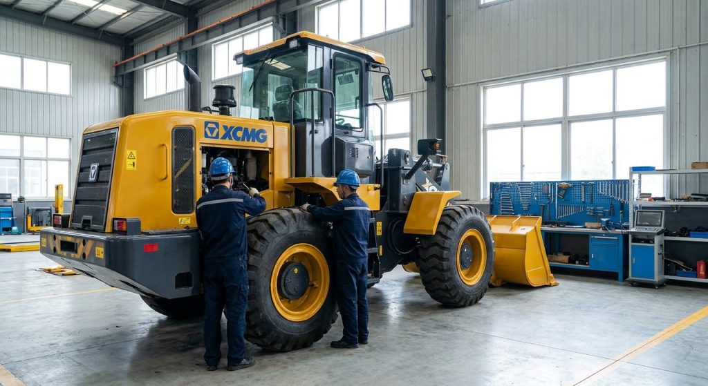 Ремонт фронтальные погрузчиков XCMG в Пензе