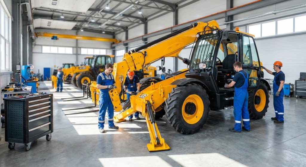 Ремонт телескопических погрузчиков JCB в Пензе
