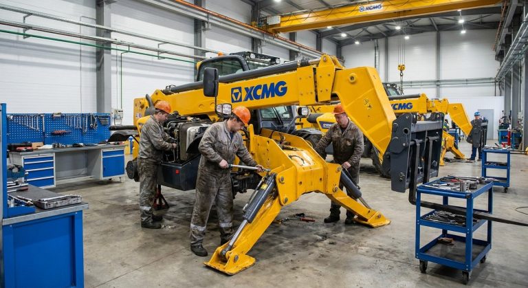 Ремонт телескопических погрузчиков XCMG в Пензе
