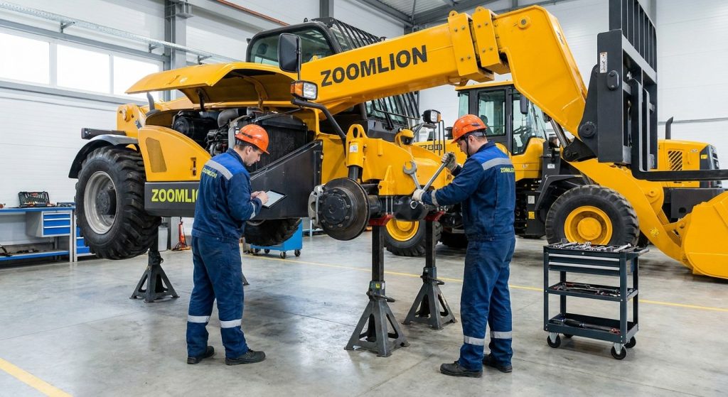 Ремонт телескопических погрузчиков Zoomlion в Пензе