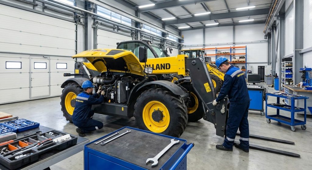 Ремонт телескопических погрузчиков New Holland в Пензе