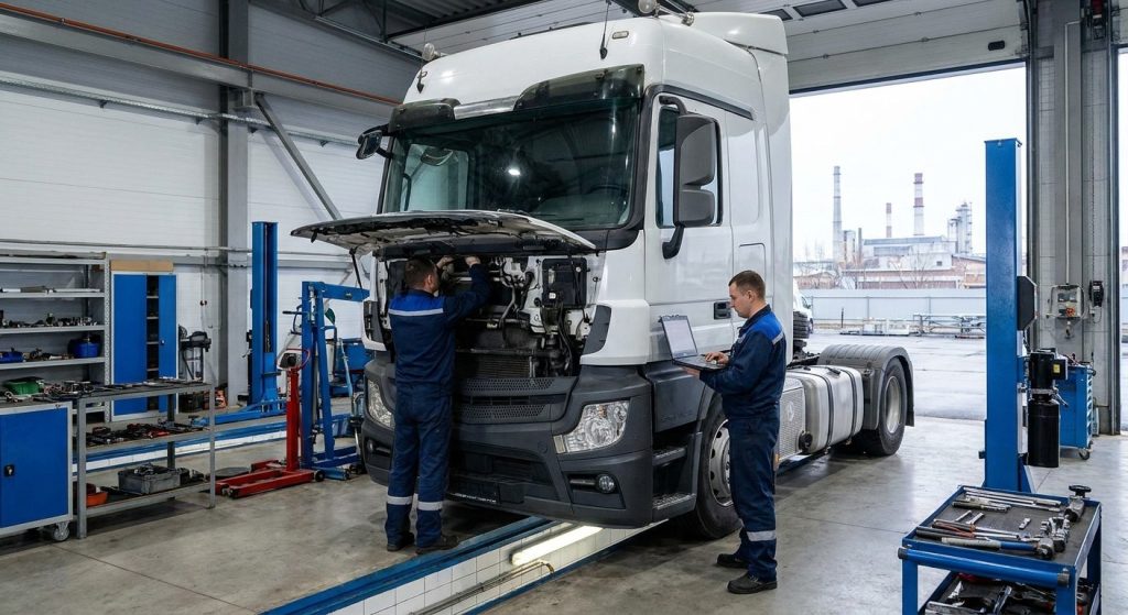 Ремонт тягачей Mercedes-Benz в Пензе