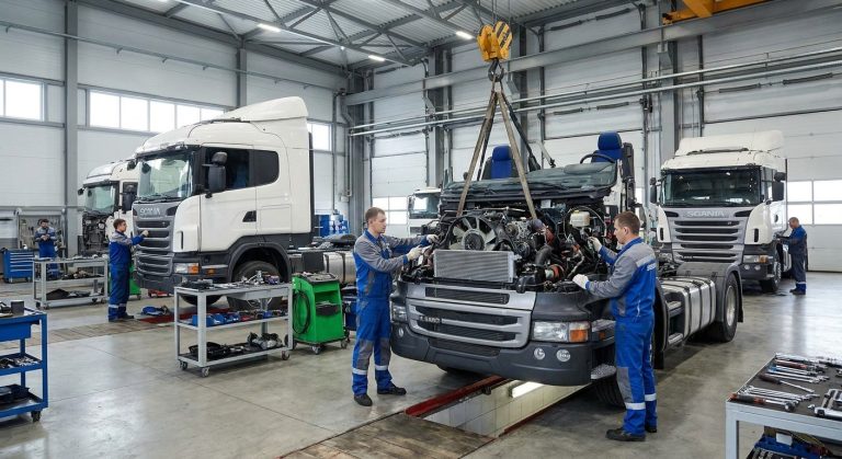 Ремонт тягачей Scania в Пензе