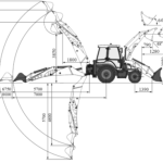 Экскаватор-погрузчик TRM B4X (Cukurova 884)-thumbnail-3