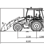 Экскаватор-погрузчик TRM B4X (Cukurova 884)-thumbnail-5