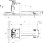 Транспортировщик паллет OXLIFT TX30L-350 3000/Платформа оператора/Li-ion 24V|350Ah-thumbnail-1