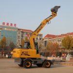 Колесный экскаватор HENGTE HT160W-thumbnail-1