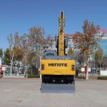 Колесный экскаватор HENGTE HT215W-thumbnail-1