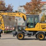 Колесный экскаватор HENGTE HT160W-thumbnail-3