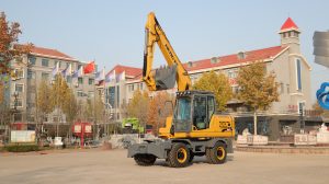 Колесный экскаватор HENGTE HT160W