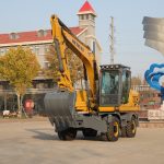 Колесный экскаватор HENGTE HT160W-thumbnail-8