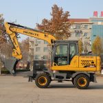 Колесный экскаватор HENGTE HT160W-thumbnail-9