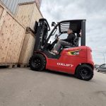 Электрический вилочный погрузчик Noblelift (OXLIFT) FE4P20NP 2/4500/FFL/SS/SE/Li-ion 80V|268Ah-thumbnail-1