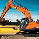 Гусеничный экскаватор Develon DX210LC-7M 21тн негабаритный-thumbnail-1